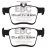DP22153 EBC Brakes Greenstuff тормозные колодки зад AUDI A3, Q2, TT; SEAT Ateca, Leon; SKODA Karoq, Superb; VOLKSWAGEN Arteon, Golf, Passat, Touran, T-Roc