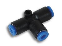 V32_2675 Fittings: T union; fits 5/32" tubing; Pneumatic Line Fitting