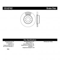 125.62162 Тормозные диски Premium CADILLAC перед