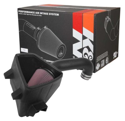 63-1578 K&amp;N Холодный впуск 2019 Dodge Ram 1500 5.7 +10.7 HP @ 5500 RPM