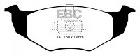 DP21056 EBC Brakes Greenstuff тормозные колодки перед. VOLKSWAGEN Golf, Polo, Vento