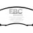 DP1531 EBC Brakes Ultimax2 Тормозные колодки перед  HYUNDAI Terracan