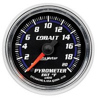 2" датчик пирометр, 0-2000`F, FSE, COBALT AUTO METER #6145