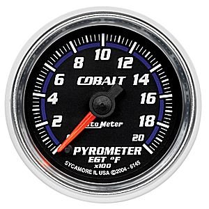 2" датчик пирометр, 0-2000`F, FSE, COBALT AUTO METER #6145 Pyrometer