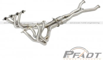48-34103-YC Afe Power EXH HDR &amp; X-Pipe; Chevrolet Corvette (C5) 97-04 V8-5.7L (LS1) 