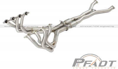 48-34103-YC Afe Power EXH HDR &amp; X-Pipe; Chevrolet Corvette (C5) 97-04 V8-5.7L (LS1) 