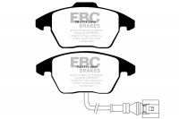 DP51517 EBC Brakes Bluestuff Тормозные перед AUDI A1, A3, S1; CITROEN C4; PEUGEOT 307, 307 CC; SEAT Altea, Ibiza, Leon, Toledo; SKODA Fabia, Octavia, Rapid, Superb, Yeti; VOLKSWAGEN Beetle, Caddy, CC, Eos, Golf, Jetta, Passat, CC, Polo, Scirocco,
