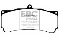 DP4006 EBC Brakes Yellowstuff Тормозные AP Racing CP3894 D54 / CP5555 D51