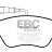 DP1384 EBC Brakes Ultimax2 Тормозные колодки перед  ALFA ROMEO Mi.To; CITROEN Nemo; FIAT 500, Bravo, Doblo, Fiorino, Grande Punto, Grande Punto Van, Idea, Linea, Panda, Qubo, Stilo; LANCIA Musa; PEUGEOT Bipper