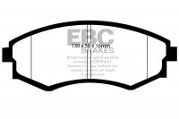DP1581 EBC Brakes Ultimax2 Тормозные колодки перед  SSANGYONG Rexton