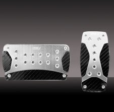 RS1 PEDL KIT 2PC NICKEL Carbon Fiber Inserts