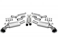 140281 Выпускная система BORLA Настроенный выпуск Chevrolet Camaro SS '10 6.2L