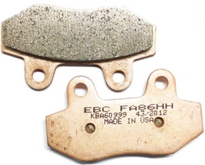 FA088HH EBC BRAKES Double-H™ тормозные колодки  NORTON Commander; YAMAHA BT, FJ, FZ, GTS, RD, RVZ, SRX, TDM, TRX, TZR, V-Max, XJ, XV, YX, YZ 1983-2006 года выпуска