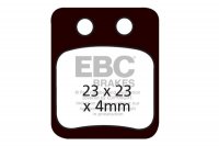 CFA341HH EBC BRAKES Organic тормозные колодки