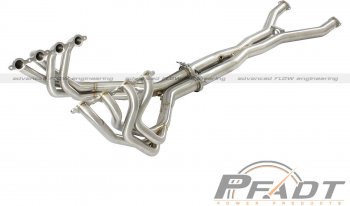 48-34103-YN Afe Power EXH HDR &amp; X-Pipe; Chevrolet Corvette (C5) 97-04 V8-5.7L (LS1) 