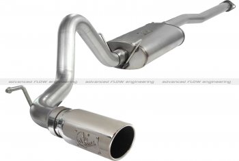 49-46022-P Afe Power Выхлопная система Cat-Back 3.0" Toyota Tacoma 13-14 V6-4.0L насадка хром 