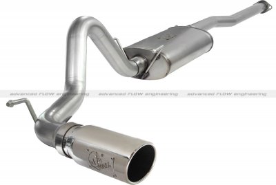 49-46022-P Afe Power Выхлопная система Cat-Back 3.0" Toyota Tacoma 13-14 V6-4.0L насадка хром 