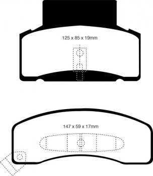 DP61268 EBC Brakes Greenstuff Тормозные колодки CHEVROLET, DODGE, GMC CHEVROLET 92 thru 99; CHEVROLET 94 thru 2000; CHEVROLET Express Van G3500 8.1 2001 and up; CHEVROLET G3500 DRW 96 thru 2002; CHEVROLET K-30 DRW K-30 DRW 92 thru 99; CHEVROLET K3500 DRW K3500 DRW 90 and up; DODGE Ram 2500 Pick-up 8.0 2WD 94 thru 99; DODGE Ram 2500 Pick-up 8.0 4WD 8800lb GVW 94 thru 99; DODGE Ram 3500 Pick-up 5.9 2WD 94 thru 99; DODGE Ram 3500 Pick-up 5.9 4WD 94 thru 99; DODGE Ram 3500 Pick-up 8.0 2WD 94 thru 99; DODGE Ram 3500 Pick-up 8.0 4WD 94 thru 99; GMC C35 DRW C35 DRW 90 thru 99; GMC C3500 DRW C3500 DRW 92 thru 99; GMC G35 DRW G35 DRW 96 thru 99; GMC K35 DRW 90 thru 99; GMC K3500 DRW 92 and up; GMC Savana G3500 DRW 96 thru 2002;
