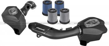 52-76305 Afe Power Система холодного впуска Momentum/Magnum Pro 5R (мокрый)/Pro DRY S (сухой) BMW M3/M4 (F80/82) 2015 L6-3.0L (tt) 