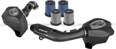 52-76305 Afe Power Система холодного впуска Momentum/Magnum Pro 5R (мокрый)/Pro DRY S (сухой) BMW M3/M4 (F80/82) 2015 L6-3.0L (tt) 