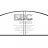 DP318 EBC Brakes Ultimax2 Тормозные колодки перед  MAZDA 929, RX4