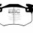 DP4458/2R EBC Brakes Yellowstuff Тормозные колодки зад CHATENET; CHEVROLET; CHRYSLER; CITROEN; FIAT; NISSAN; TOYOTA; VOLKSWAGEN; VOLVO