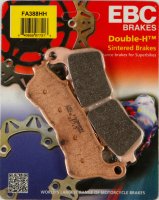 FA388HH EBC BRAKES Double-H™ тормозные колодки  HONDA CB, CBF, CBR, DN, FES, NC, NSS, NT, PS, SH, ST, SW-T, VFR, VT, XL; SUZUKI C, UH, UX