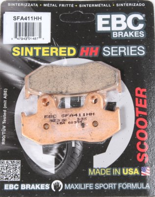 SFA411HH EBC BRAKES Double-H SCOOTER колодка SUZUKI AN 