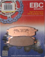 FA105R EBC BRAKES Organic тормозные колодки  YAMAHA TT, YZ