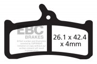 CFA359 EBC BRAKES Organic тормозные колодки