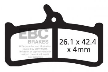 CFA359 EBC BRAKES Organic тормозные колодки 
