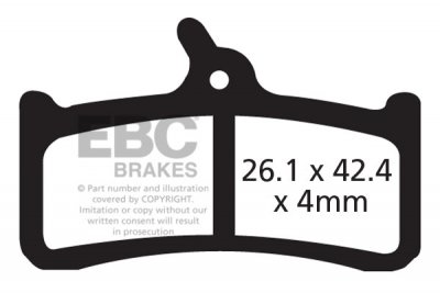 CFA359 EBC BRAKES Organic тормозные колодки 