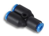 V32_2680 Fittings: Y union; fits 5/32" tubing; Pneumatic Line Fitting