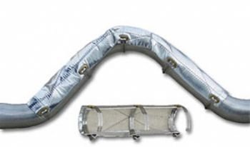 11604 THERMO TEC Термо-экран выпускной системы 1'HEAT SHIELD W/4"CLAMPS Термо-экран выпускной системы