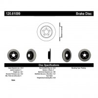 120.61099 Тормозные диски Premium FORD зад