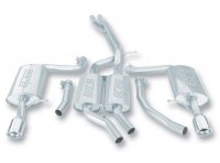 140144 Выпускная система BORLA Настроенный выпуск Audi A4 '04-'05 3.0L V6 AT/MT FWD 4