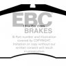 DP9997 EBC Brakes Orangestuff колодки тормозные перед AUDI RS2; PORSCHE 928, 968, 911