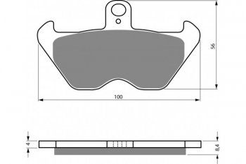 FA170 EBC BRAKES Organic тормозные колодки использовать замену: FA407