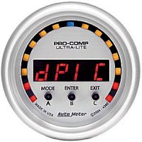 2" ACCELERATION GAUGE, D-PIC, ULTRA-LITE AUTO METER #4380