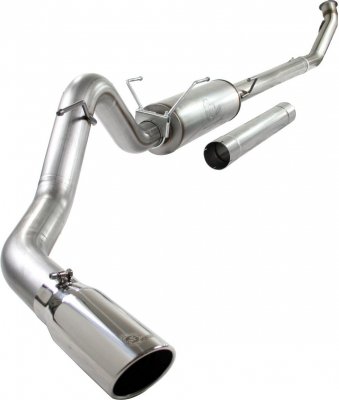 49-42004 Afe Power Полная выхлопная система Turbo-Back 4.0" Dodge Dsl Trucks 04.5-07 L6-5.9L 