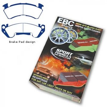 DP31147C EBC Brakes Тормозные колодки CHEVROLET Impala, Caprice CHEVROLET (9.5 rear drum) 94 thru 96, CHEVROLET Caprice 92 thru 96, CHEVROLET Caprice 91 thru 93, CHEVROLET Caprice 92 thru 96