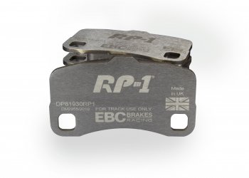 DP81930RP1 EBC Brakes Racing's RP-1™ Тормозные колодки зад PORSCHE 911 (997) (Cast Iron Disc Only) выпуска 2006-2013 года