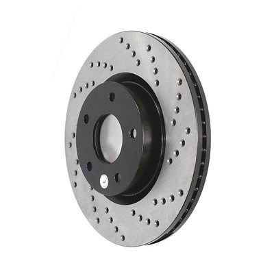 Передний тормозной диск - с перфорацией LEXUS RXII левый 