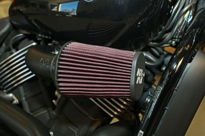 63-1130 K&amp;N 63 Aircharger, Холодный впуск 2015-2016 HARLEY DAVIDSON XG750, XG500 STREET +6.66 HP @ 4900 RPM