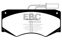 DP721 EBC Brakes Ultimax2 Тормозные колодки перед  IVECO Daily