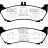 DP1437  EBC Brakes Ultimax2 Тормозные колодки зад. MERCEDES-BENZ M
