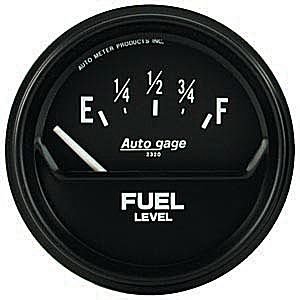 2-5/8" датчик уровня топлива, 0 E/ 90 F, MECH, GM AUTO METER #2316 Fuel Level