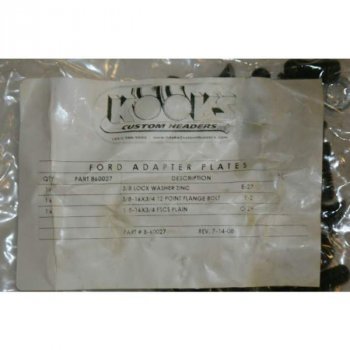 SB-B60027 KOOKS HEADERS Ford Adapter Plate Bolt Kit для: FORD MUSTANG 