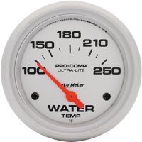 2-5/8" датчик температура воды, 100- 250`F, SSE, ULTRA-LITE AUTO METER #4437