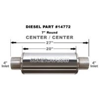 14771 Magnaflow Глушитель прямоточный 20" Body